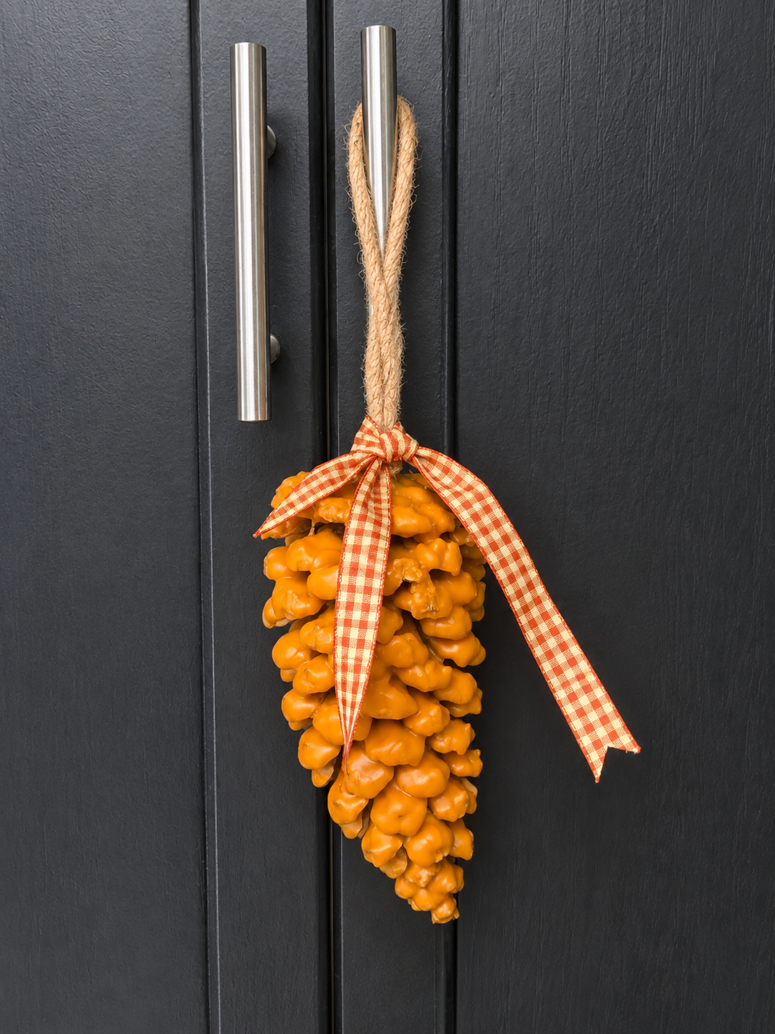 Wax-Dipped Pine Cones