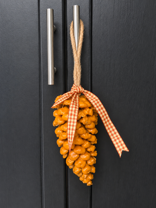 Wax-Dipped Pine Cones